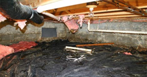 Crawl Space Insulation and Winterization