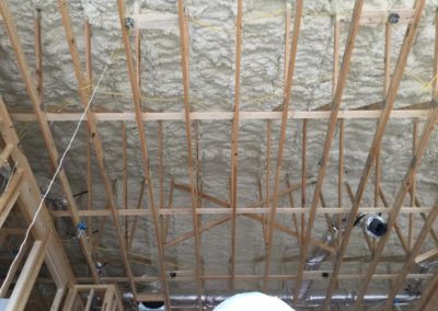 mohr foam spray foam insulation in ceiling 